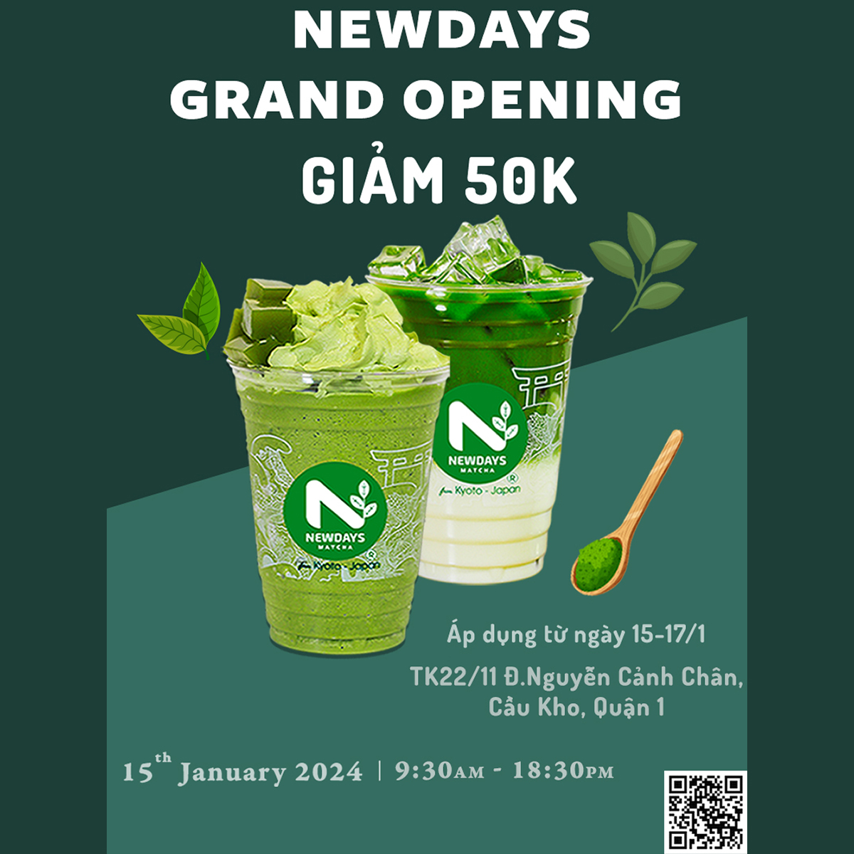 Newdays Nguyen Canh Chan Grand opening